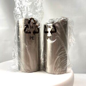 Tablecraft Marina Stainless Steel 2 Oz Salt & Pepper Shaker Set Durable & Sleek